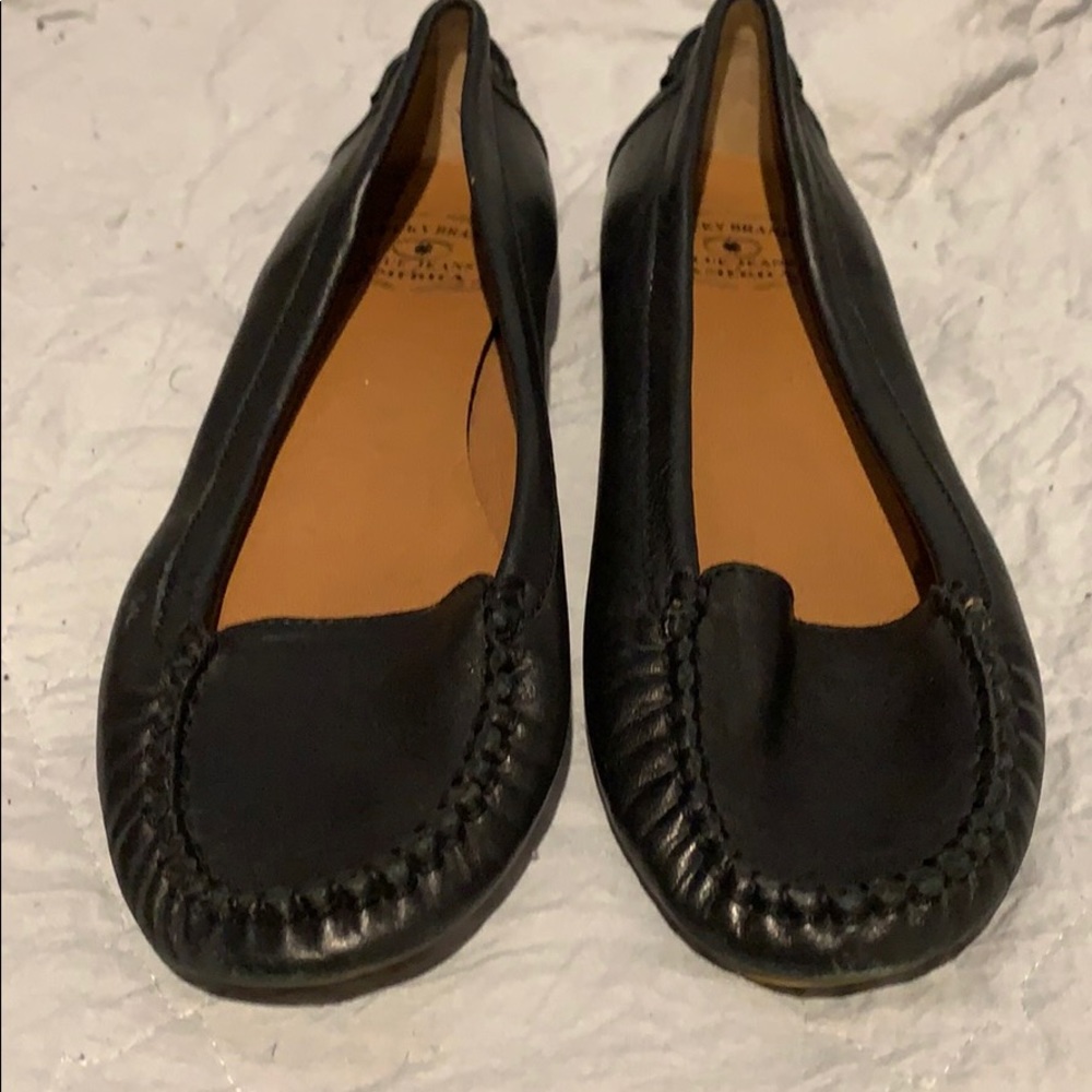 Lucky Brand black leather loafers 8.5